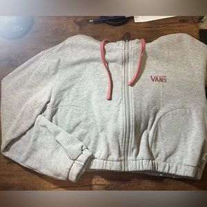 Vans Cropped Zip up